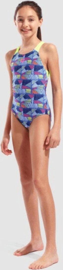 Traje de baño Arena Candies para niña Azul/Amarillo 5/5