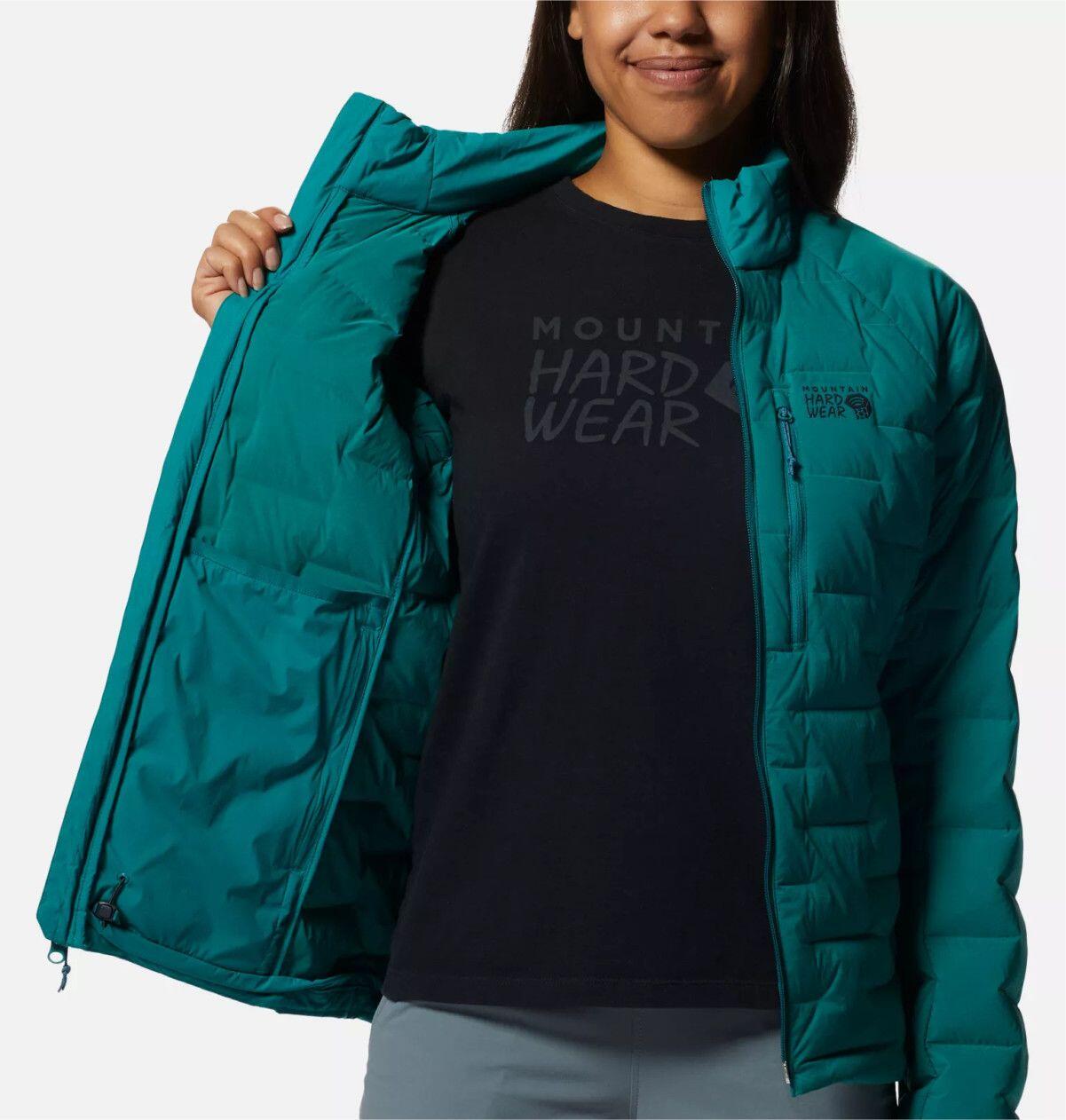 Chaqueta Mountain Hardwear Stretchdown Mujer Verde 5/6