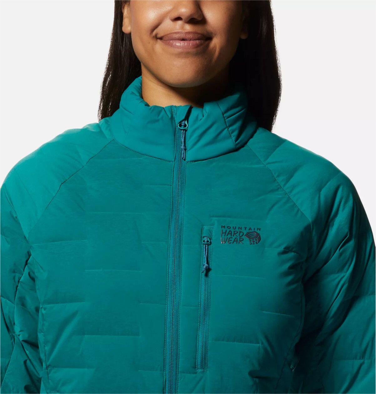 Chaqueta Mountain Hardwear Stretchdown Mujer Verde 4/6