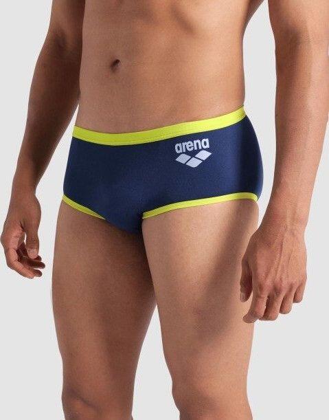 Costume da bagno a vita bassa Arena One Big Logo Blue/Green Uomo 3/5