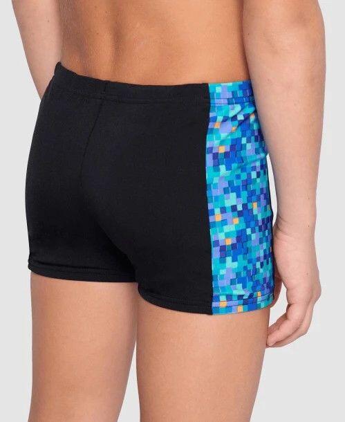 Maillot de Bain Enfant Arena Pooltiles Noir / Bleu 4/5