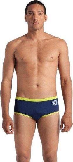 Maillot de bain taille basse Arena One Big Logo Bleu/Vert Homme
