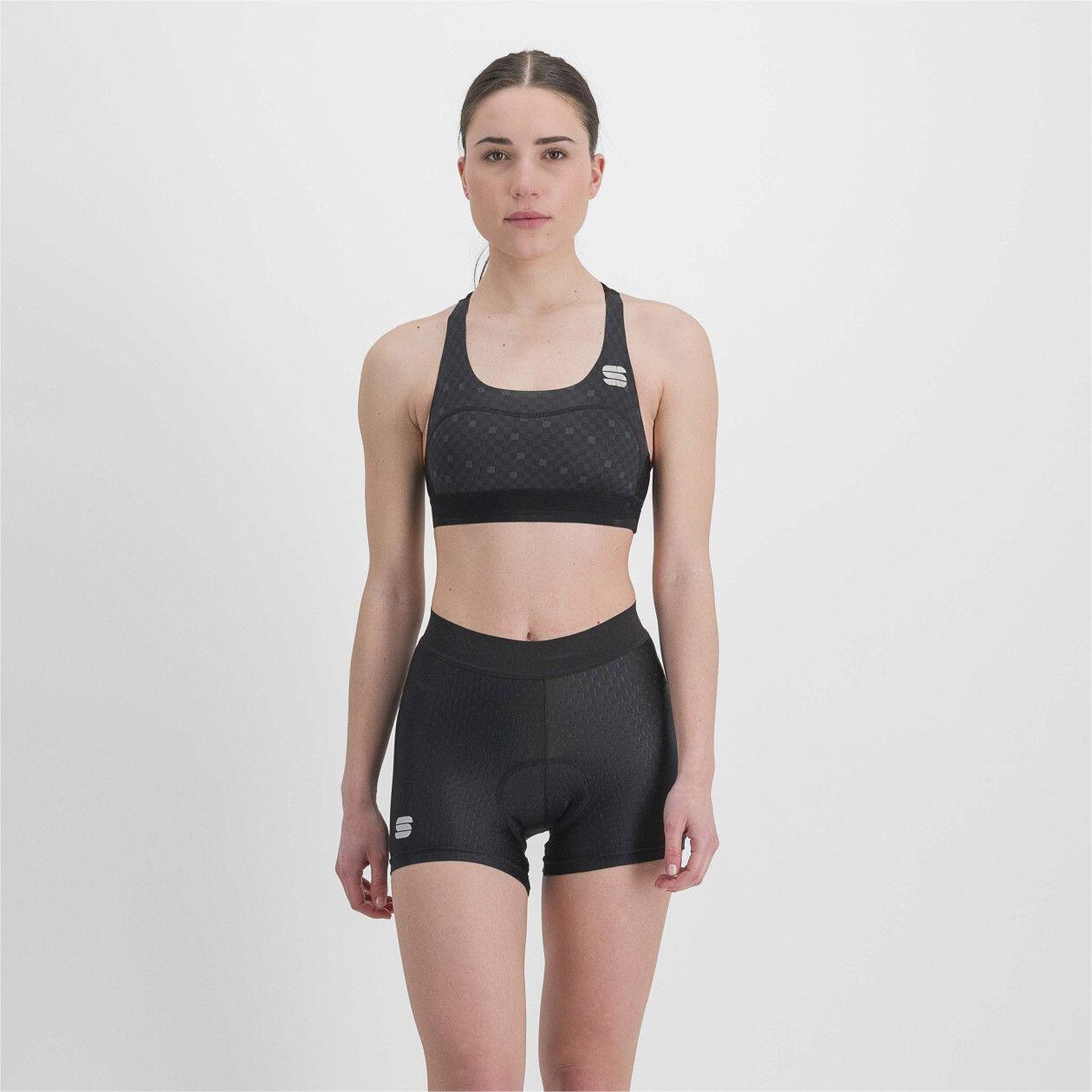 Pantaloncino da ciclismo Sportful Donna Nero 3/6