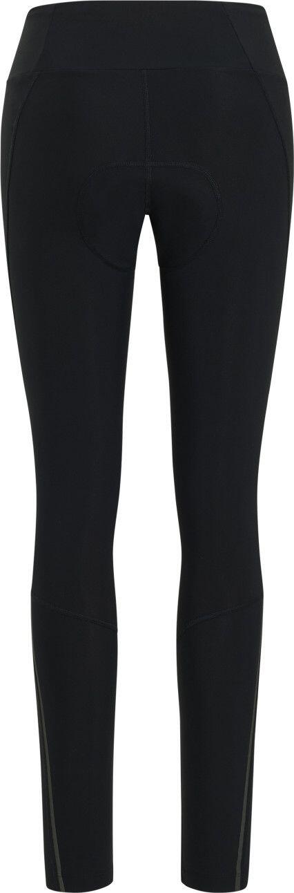 Lange, trägerlose Damen-Trikothose Odlo Zeroweight Warm Schwarz 2/5