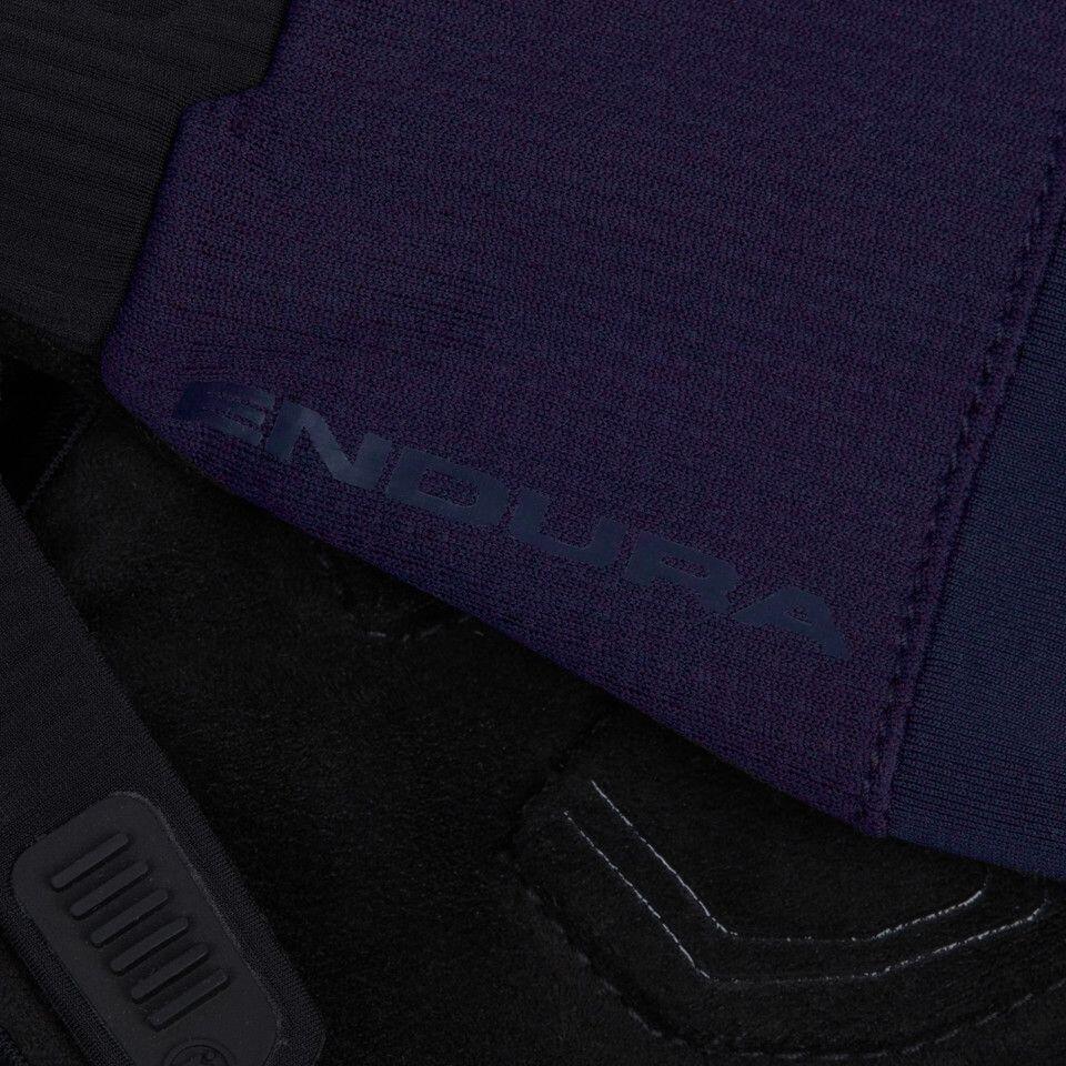 Luvas Curtas Unissexo Endura Loop Violeta/Preto Tamanho L 2/3