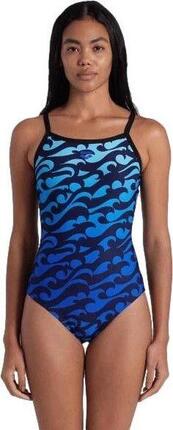 Arena Surf's Up Badeanzug Schwarz Blau Damen