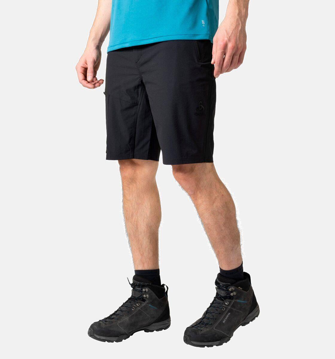 Pantaloncini da trekking Odlo Ascent Black 3/5