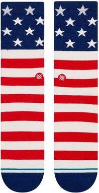 Stance The Fourth St Crew Red Socks 2/4