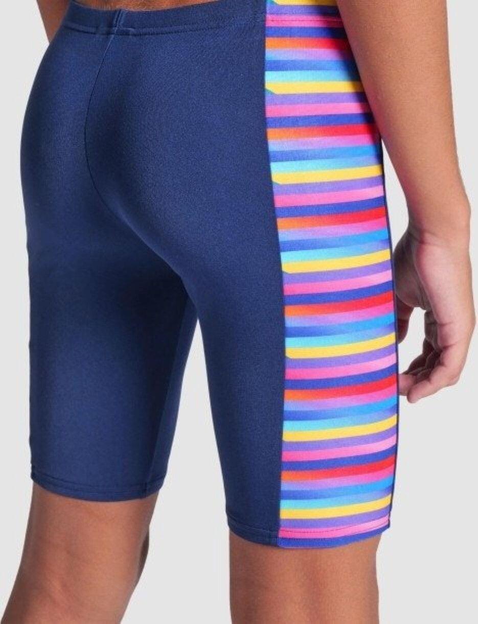 Jammer Arena Racing Stripe Bleu/Multicolore Garçon 4/7