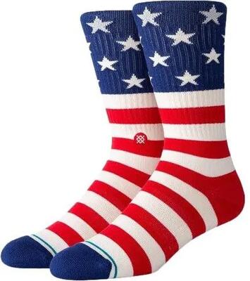 Stance the fourth st crew red socks
