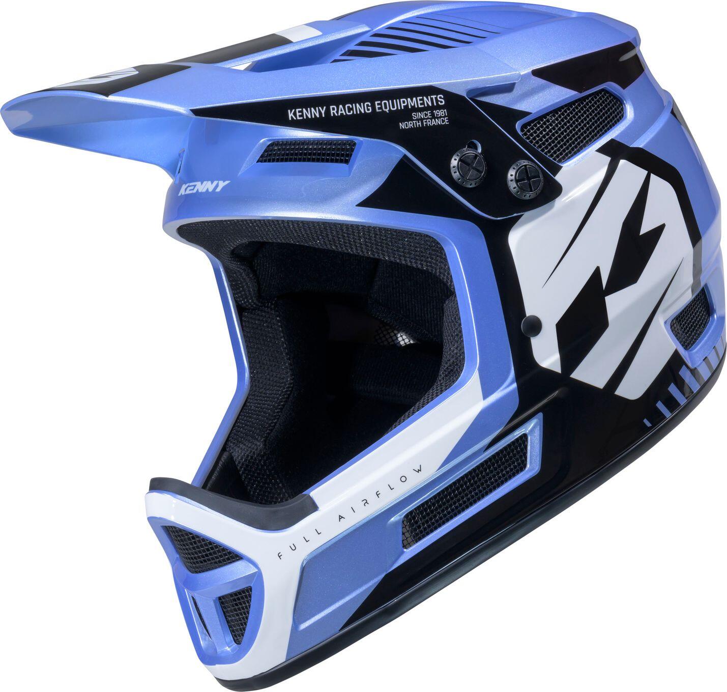 Casco Integral Kenny Elite Azul 2/4