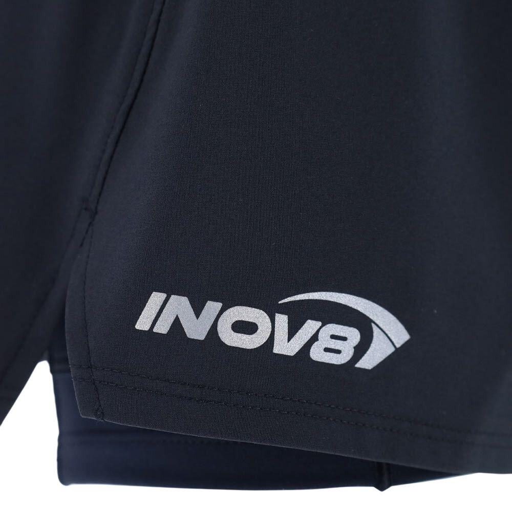 Dames 2-in-1 Inov-8 Airlite Korte Broek Zwart 4/6
