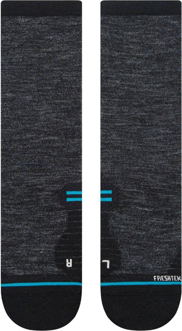 Meias Stance Run Light Crew Socks Preto 2/4