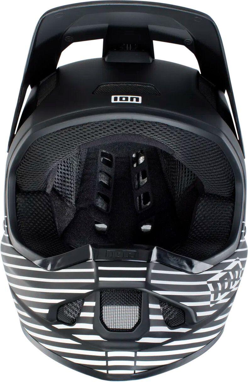 Capacete integral Scrub AMP MTB Preto Unissexo 5/6