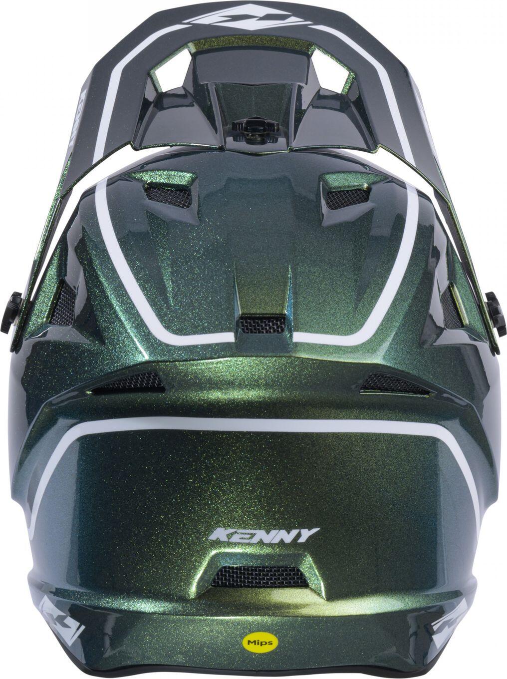 Casque Kenny Decade Lunis Vert 3/4