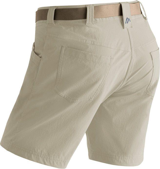 Pantaloncini da donna Maier Sports Lulaka Beige 2/3