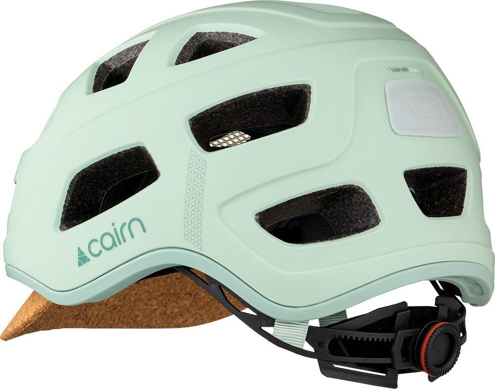 Capacete Cairn Quartz City Led USB Mat Verde 2/3