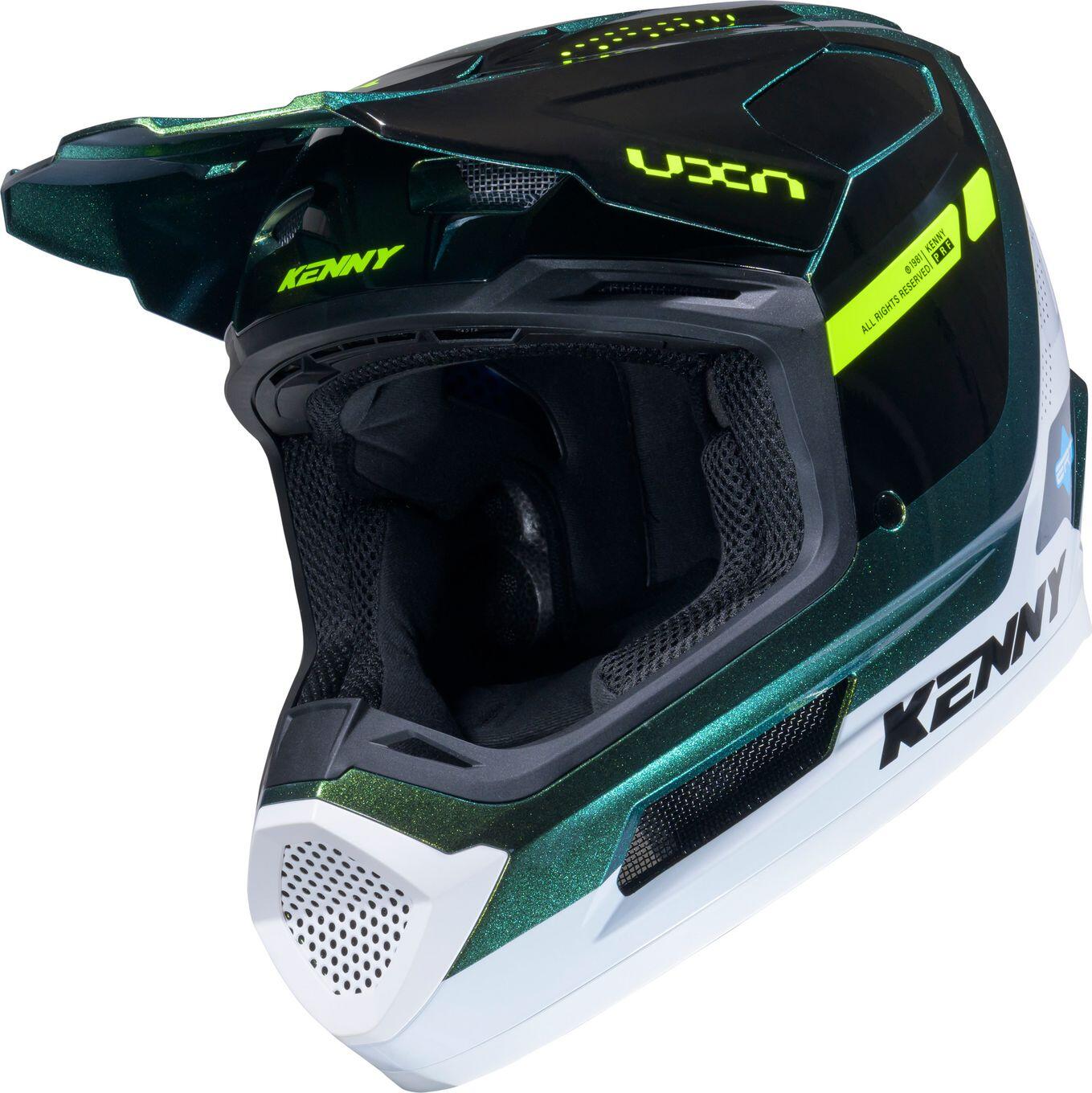 Casco Integral Kenny Performance Verde 2/4