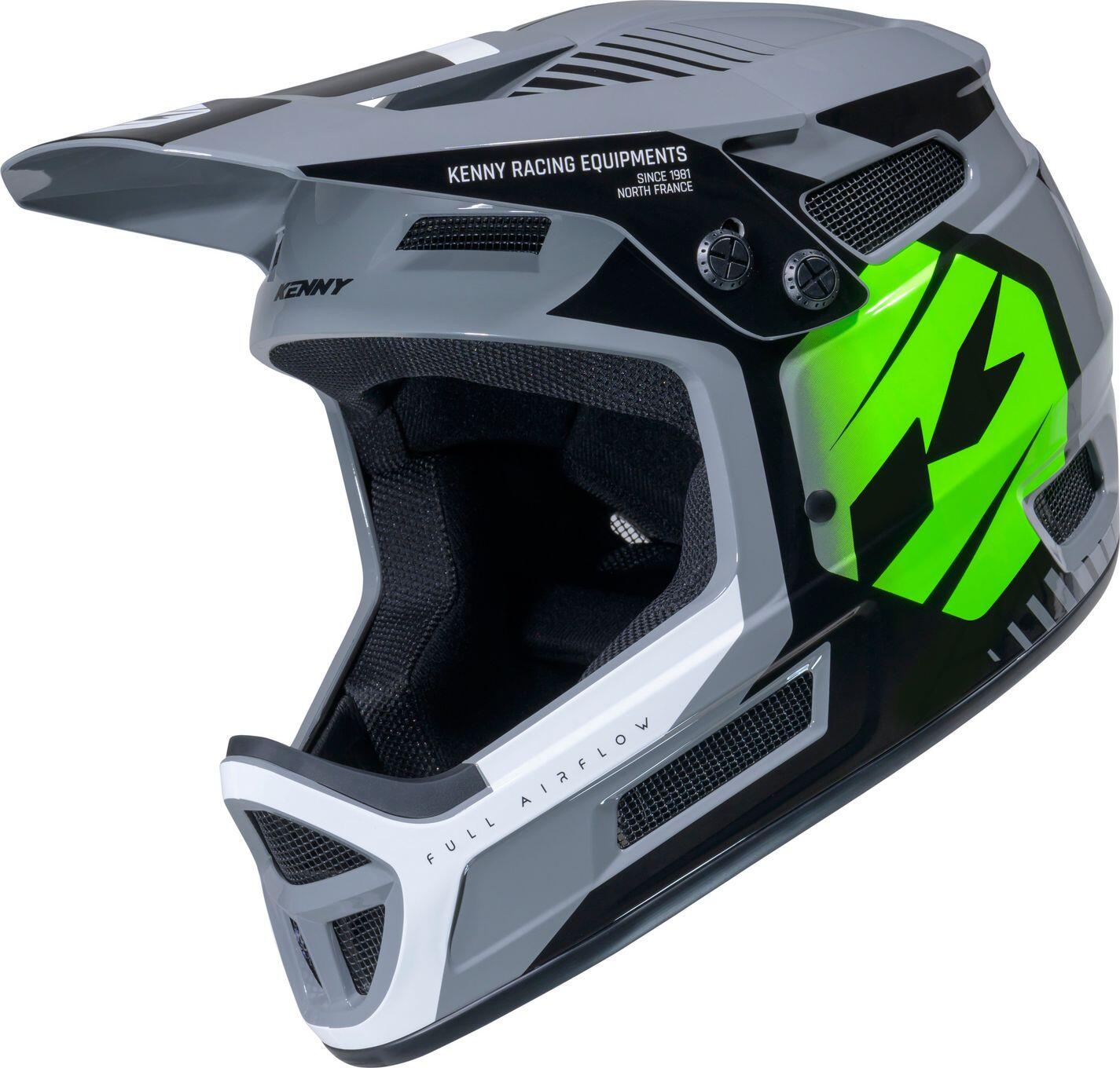 Casco Integral Kenny Elite Gris 2/4