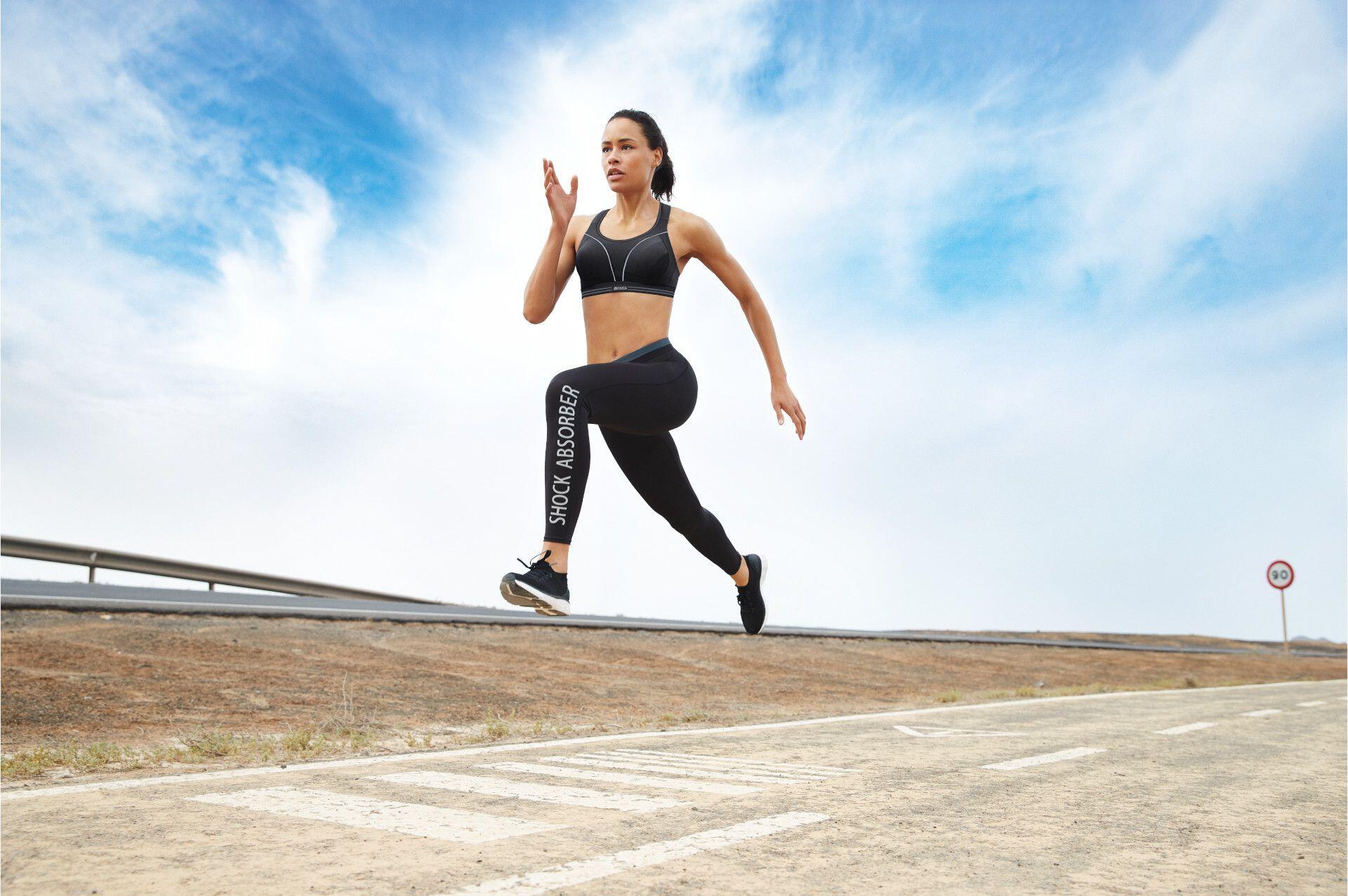 SHOCK ABSORBER Sport Bra ULTIMATE RUN Black 3/5
