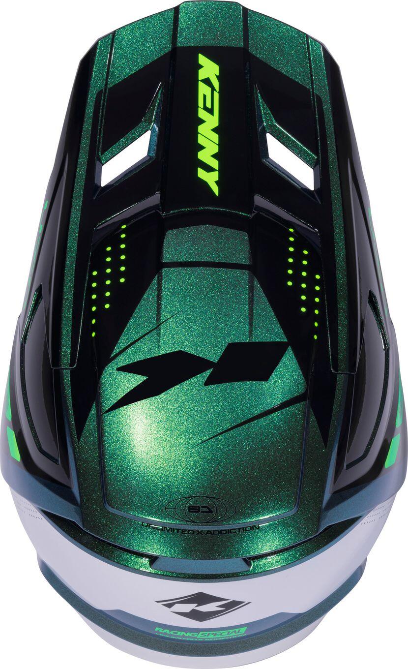 Casco Integral Kenny Performance Verde 4/4