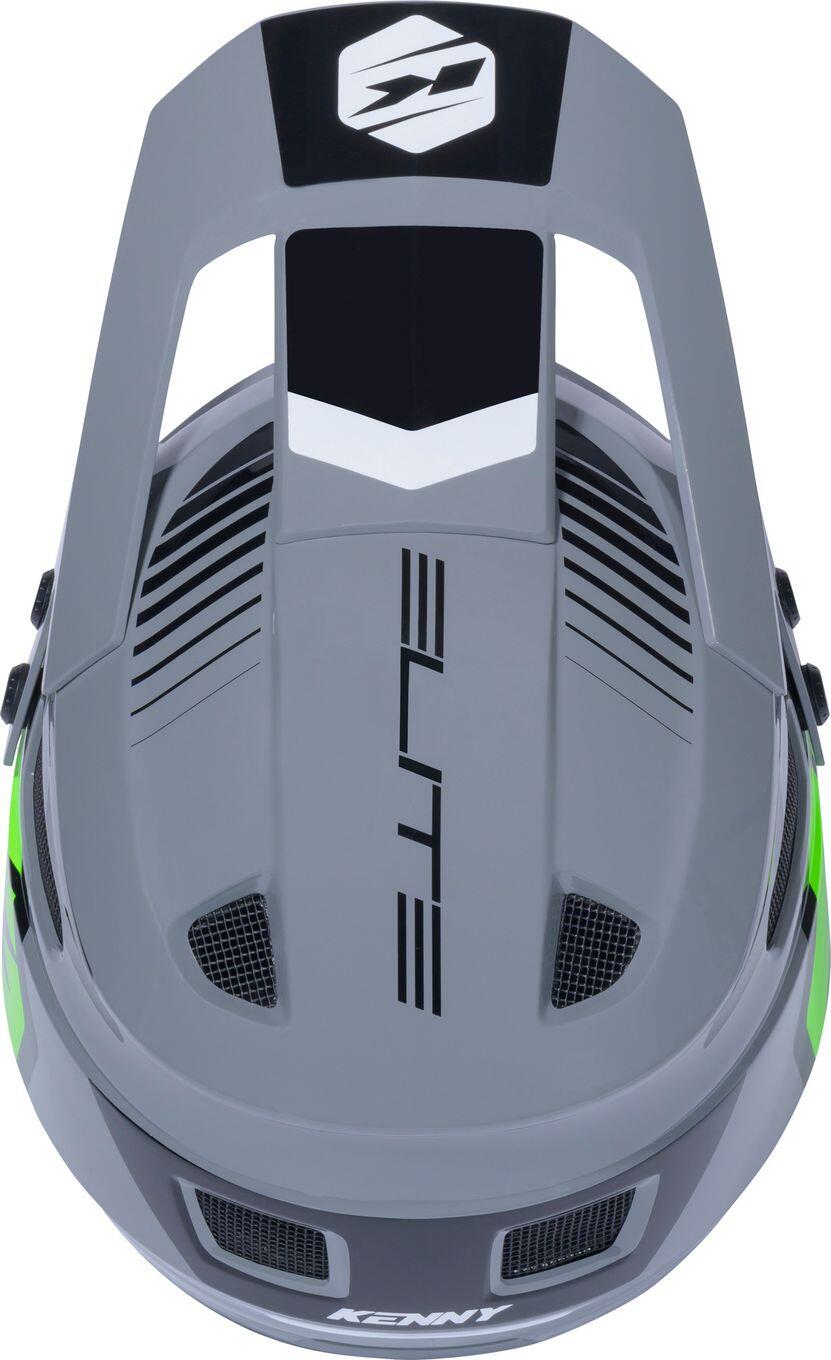Casco Integral Kenny Elite Gris 4/4