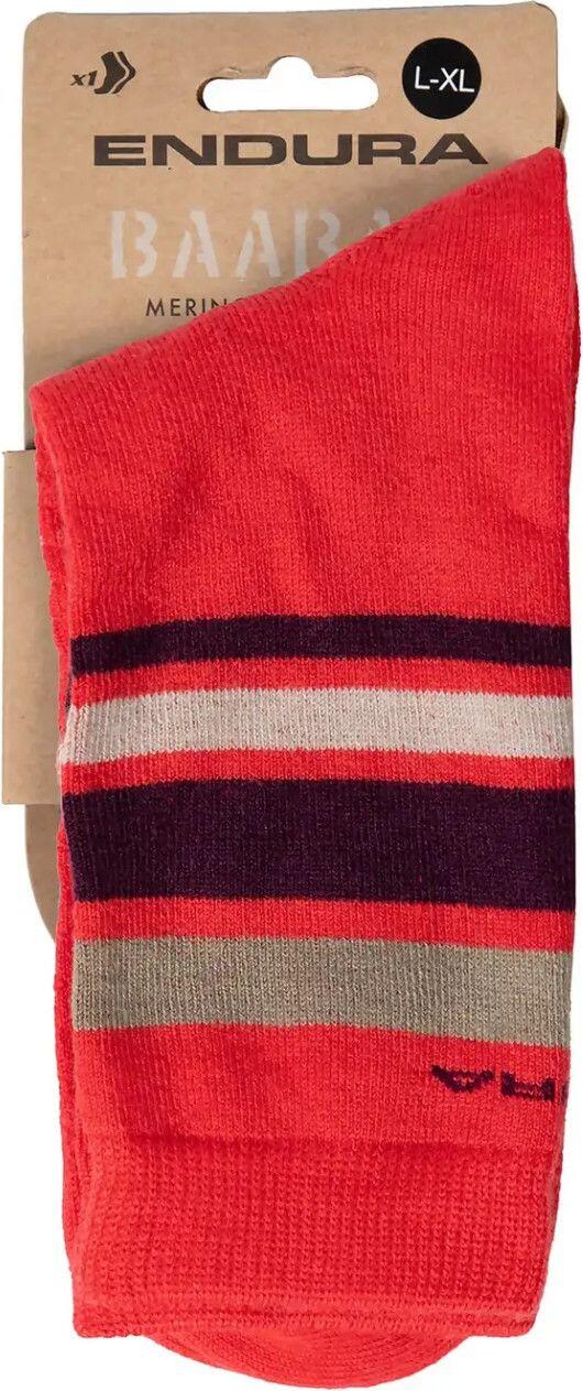 Socken gestreift Endura BaaBaa Merino 5/6