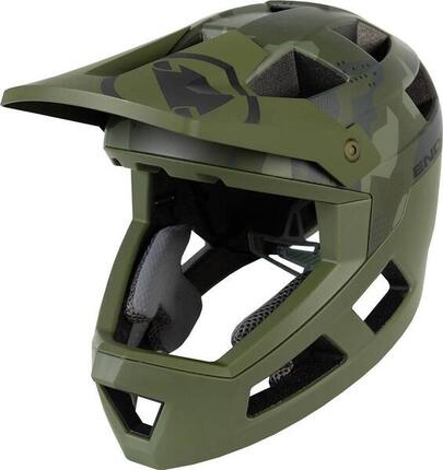 Casque intégral Enfant Endura Singletrack Vert Camo Unique