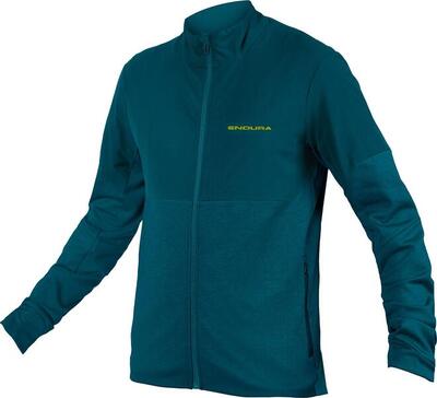 Endura singletrack thermische mtb jas blauw
