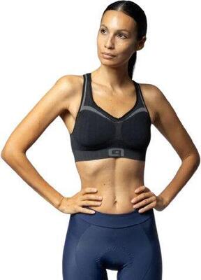 Reggiseno sportivo Alé Intimo Donna Nero Grigio