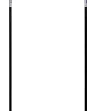 Raidlight Ultralight Carbon Trail Poles Made in France Black