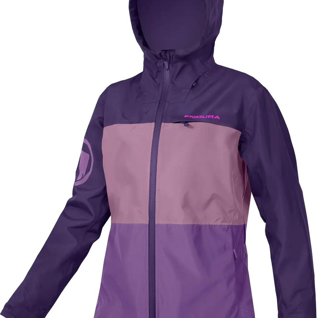 Endura SingleTrack II Violet Women's Long Sleeve Jacket
