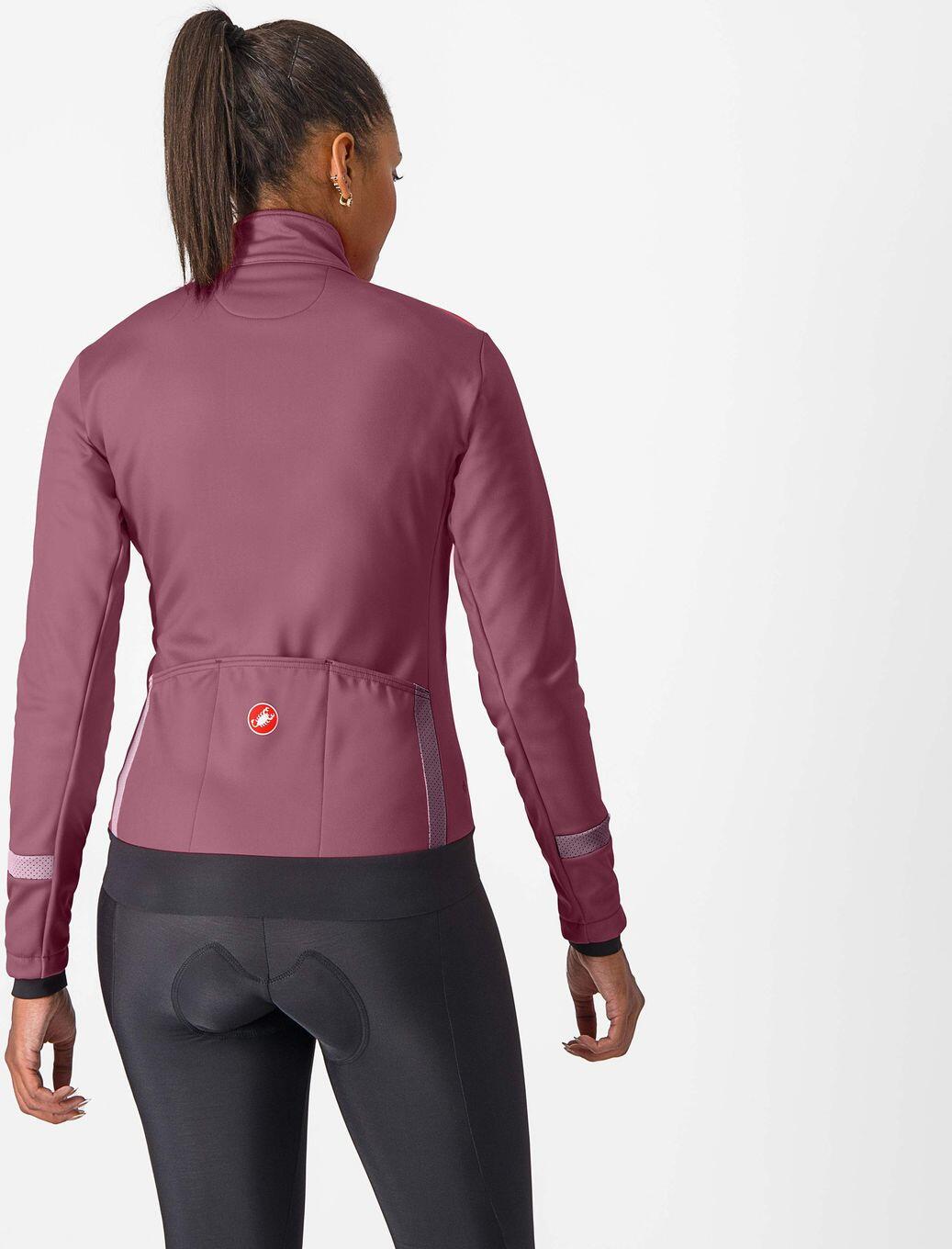 Castelli Dinamica 2 Women's Long Sleeve Jacket Purple 2/2