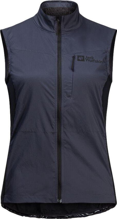 Gilet Sans Manches Femme Jack Wolfskin Morobbia Alpha Gris 1/7