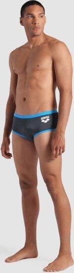 Costume da bagno a vita bassa Arena One Big Logo Grey/Blue Uomo 5/5