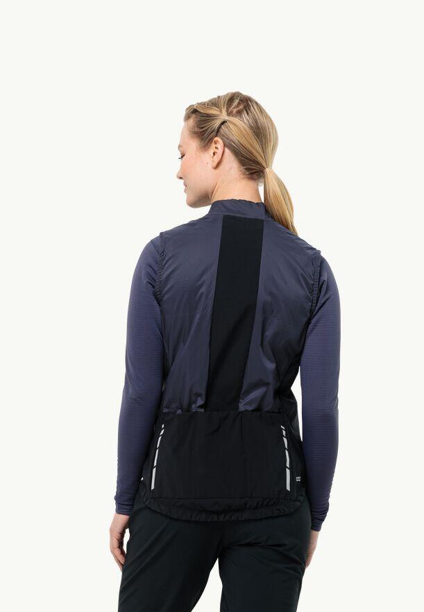 Gilet Sans Manches Femme Jack Wolfskin Morobbia Alpha Gris 4/7