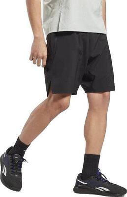 Reebok training speed 3.0 korte broek zwart