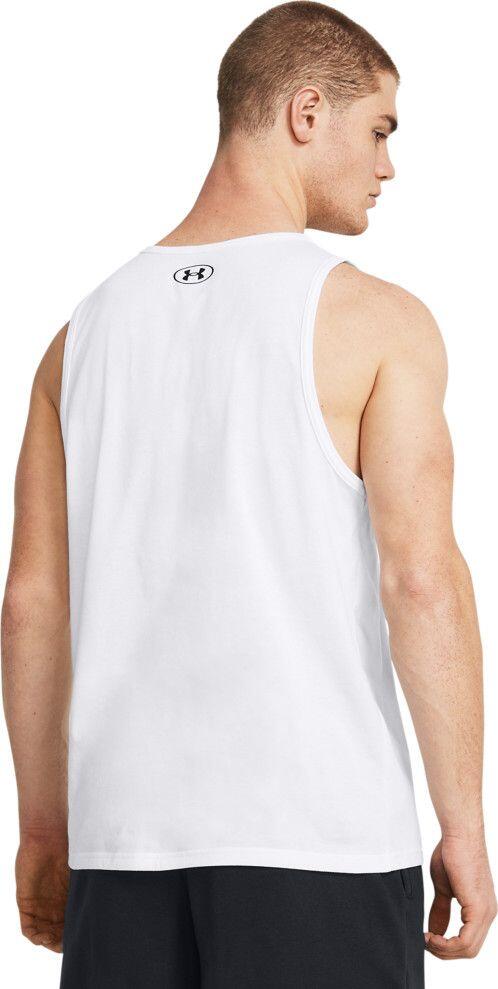 Under Armour Sportstyle Logo Tank Blanco Hombre 3/6