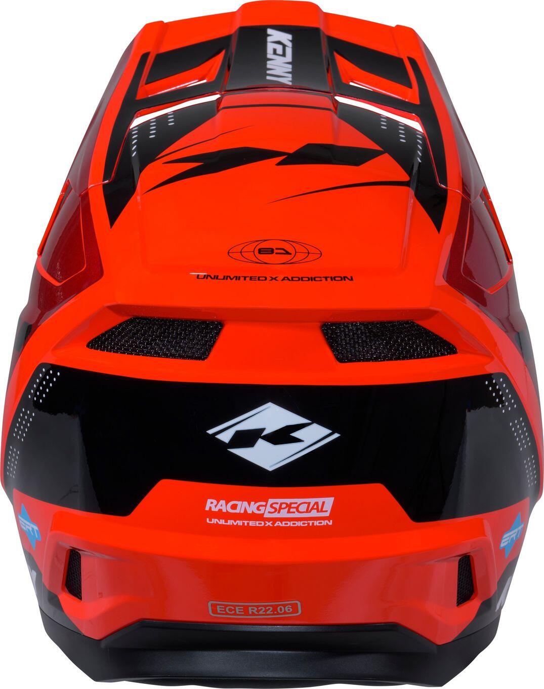 Casco Integral Kenny Performance Rojo 3/4