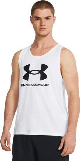 Débardeur Under Armour Sportstyle Logo Blanc Homme
