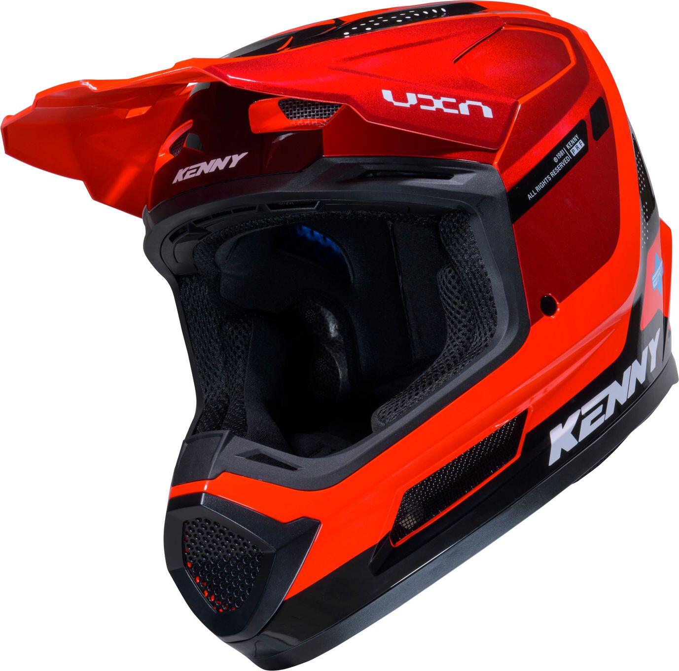 Casco Integral Kenny Performance Rojo 2/4