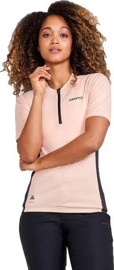 Maillot manches courtes Femme Craft Core Offroad Beige Noir