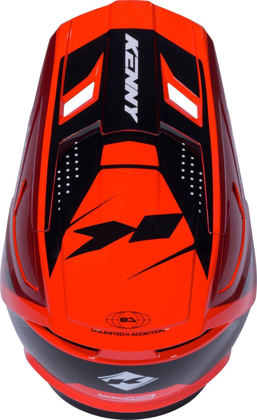 Casco Integral Kenny Performance Rojo 4/4