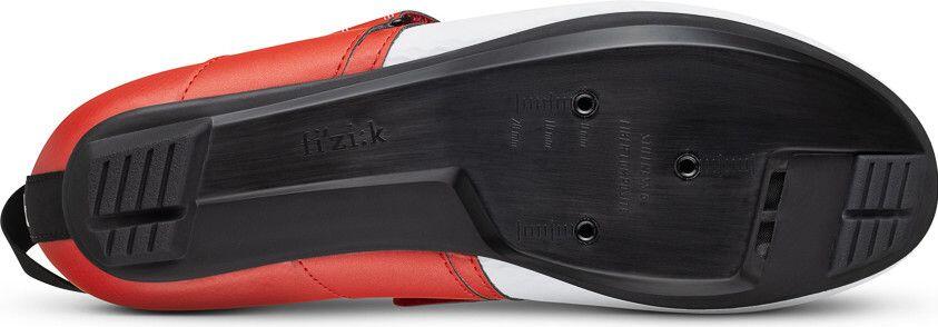 Fizik Hydra Triathlon Schoenen Wit/Rood 5/7