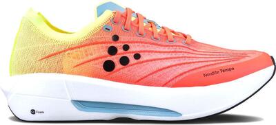 Running craft nordlite tempo orange/yellow running shoes for men