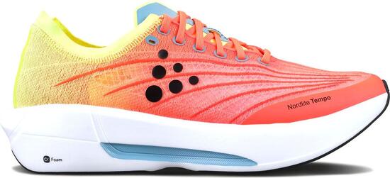 Chaussures Running Craft Nordlite Tempo Orange/Jaune Homme