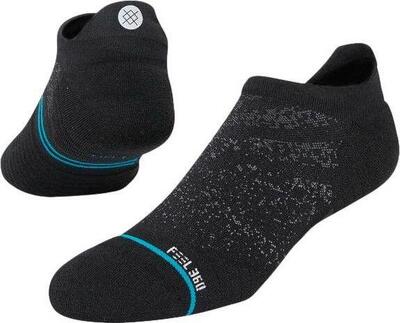 Stance performance run light tab socks black