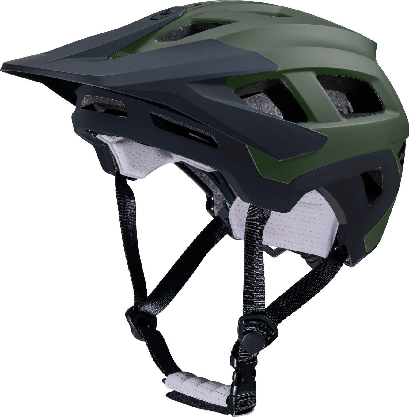 Kenny Buddy Khaki mountainbike helm 3/4