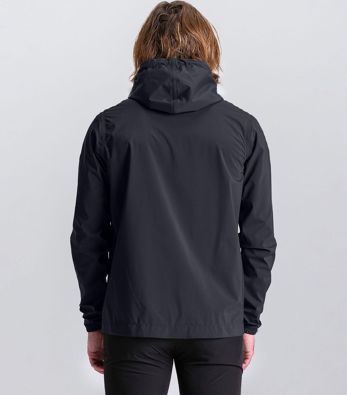 Santini Pluvia Waterproof Giacca Black 3/4