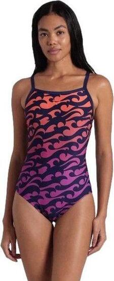 Maillot de Bain Arena Surfs Up Swimsuit Lightdro Rose / Bleu